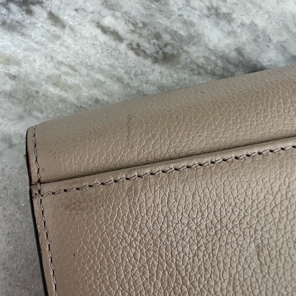 Kate Spade Leather Wallet, OS, Cream Color - Picture 10 of 10